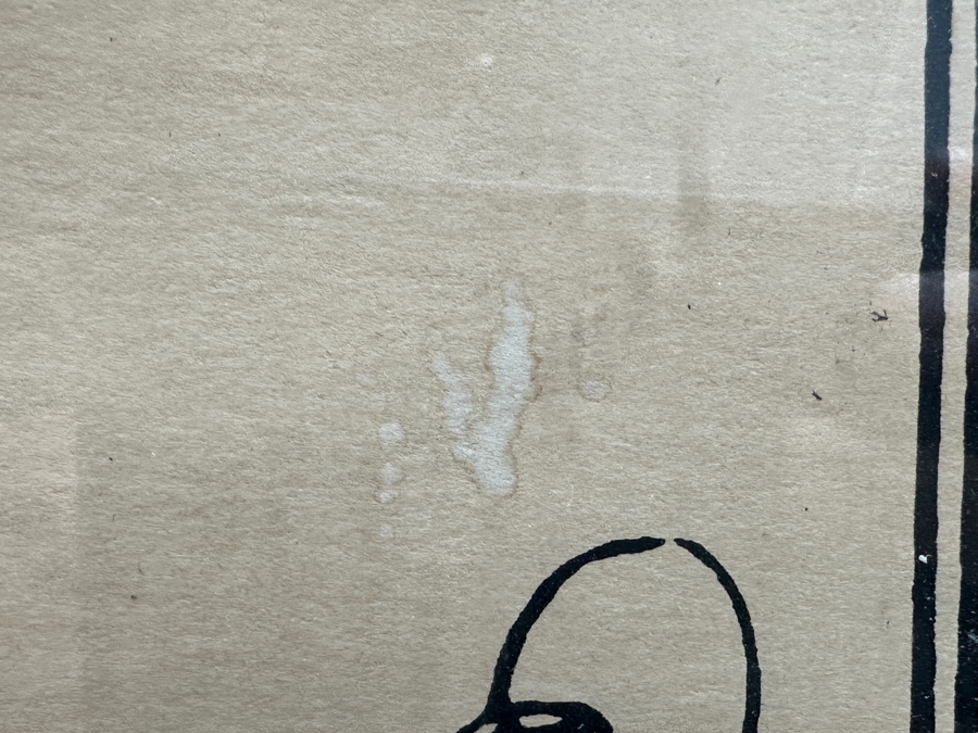 Aubrey Beardsley (1872-1898, English) Print Titled 'John And Salome' Created In 1894 For Oscar Wilde's Play 'Salome' 16 X 22.5 Framed 19.5 X 26 [Photo 6]