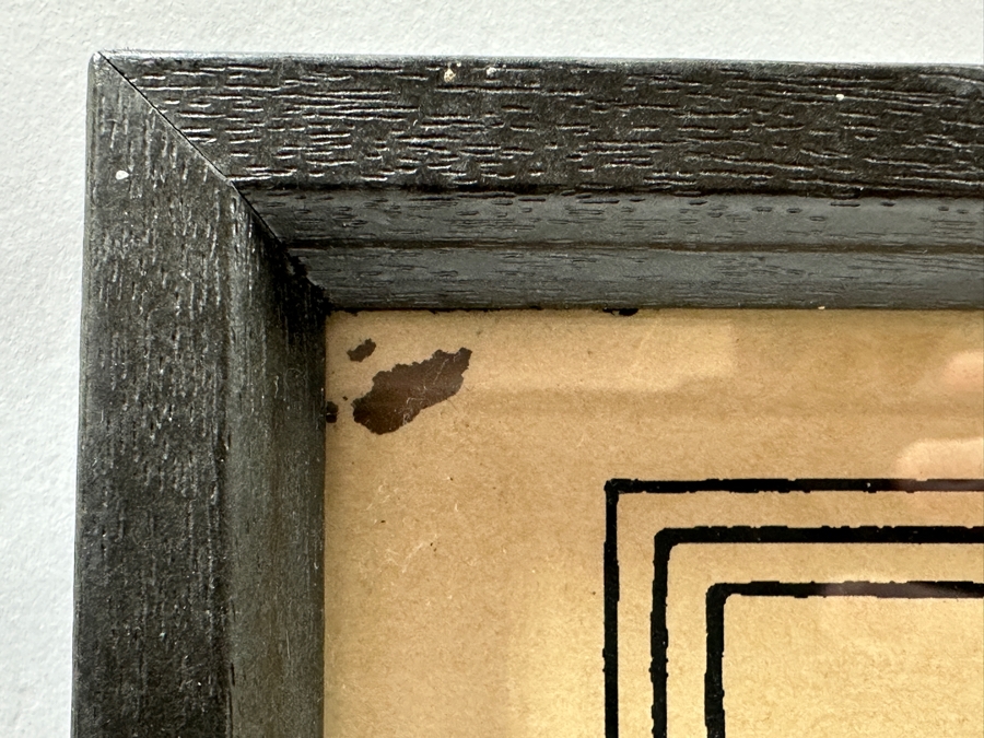 Aubrey Beardsley (1872-1898, English) Print Titled 'John And Salome' Created In 1894 For Oscar Wilde's Play 'Salome' 16 X 22.5 Framed 19.5 X 26 [Photo 5]