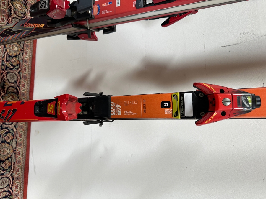 Hart F17 Competition Mogul Skiis 74.5'L And Hart Contour CS Skiis 67'L Previously Owned By A Competition Freestyle Skier [Photo 3]