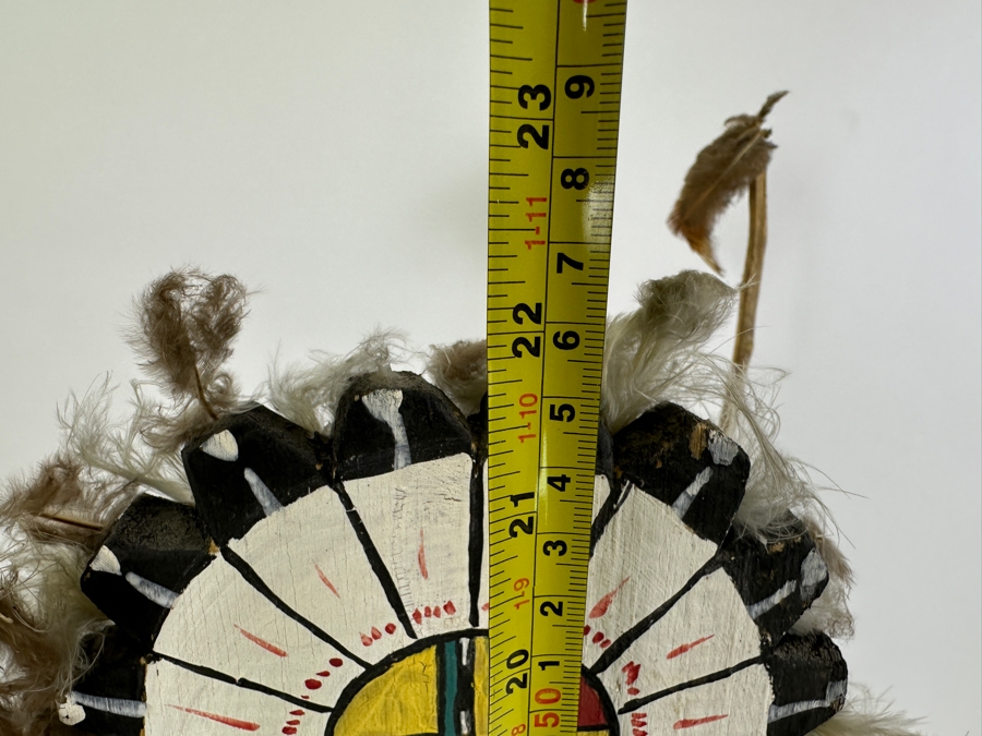 Large Vintage Native American Hopi Kachina Doll 12W X 6D X 23H Retailed For $450 [Photo 9]