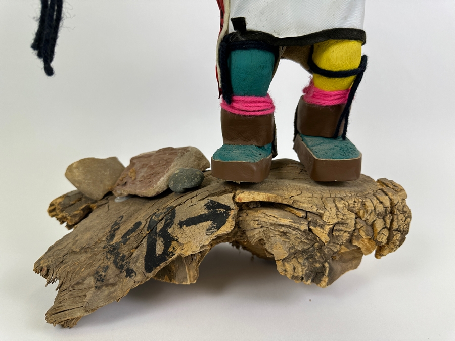 Large Vintage Native American Hopi Kachina Doll 12W X 6D X 23H Retailed For $450 [Photo 4]