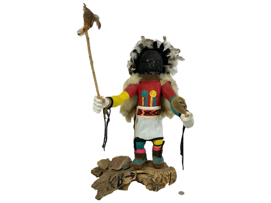 Large Vintage Native American Hopi Kachina Doll 12W X 6D X 23H Retailed For $450 [Photo 1]