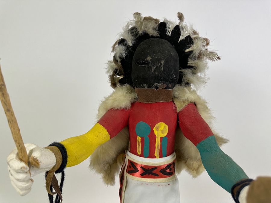 Large Vintage Native American Hopi Kachina Doll 12W X 6D X 23H Retailed For $450 [Photo 3]