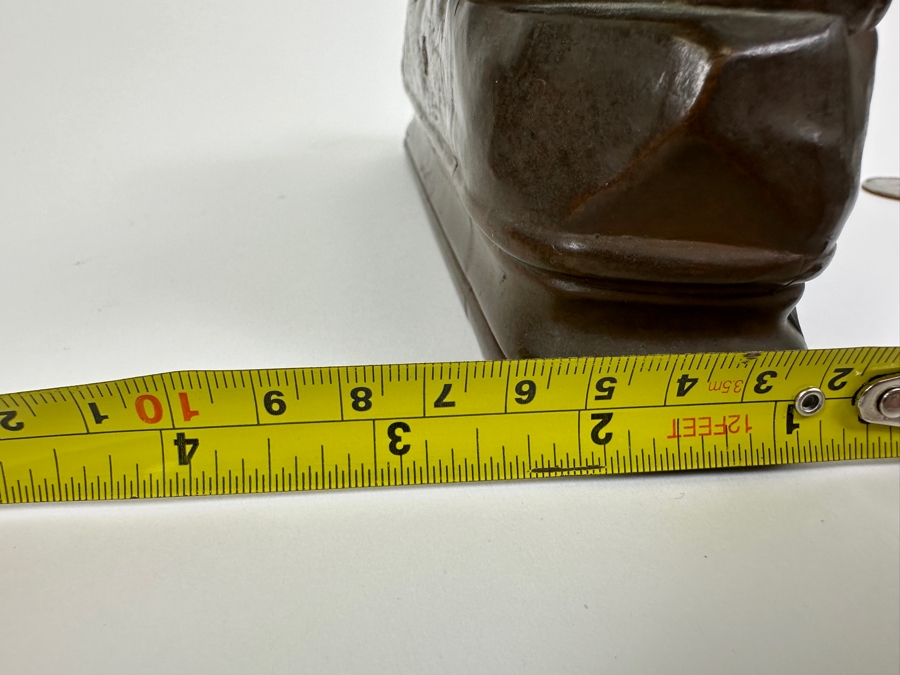 Vintage Kronheim & Oldenbusch Antoine-Louis Barye (1795-1875, French) Metal Panther Sculpture 7.5W X 2.5D X 4H [Photo 13]