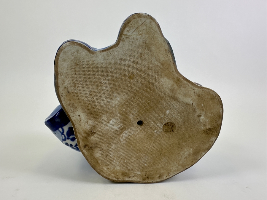 Vintage Japanese Kutani Porcelain Jurojin God Of Longevity Figurine 12H [Photo 7]