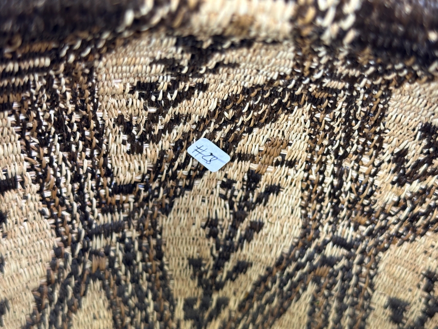 Large Handwoven Basket From The Wounaan And Embera People Of The Darien Rainforest In Panama 12W X 9H [Photo 8]