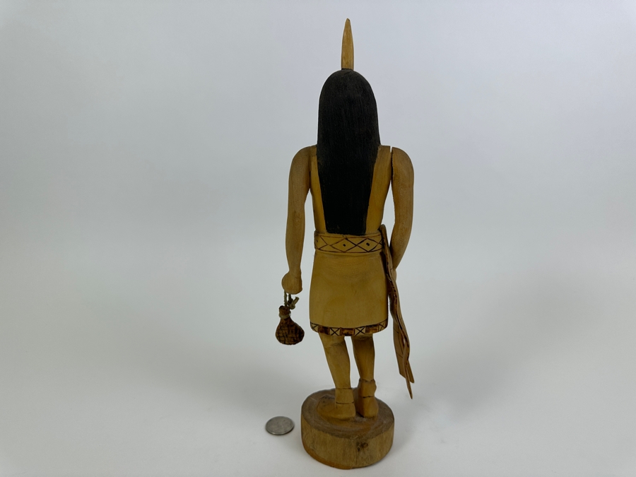 Vintage Carved Wooden Hopi Kachina Doll 13H [Photo 7]