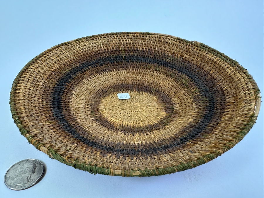 Antique American Indian Basket 7.5'W [Photo 3]
