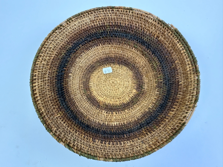 Antique American Indian Basket 7.5'W [Photo 4]