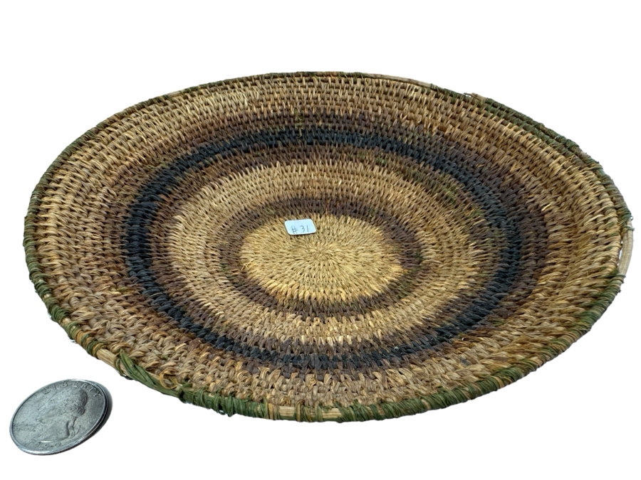 Antique American Indian Basket 7.5'W [Photo 1]