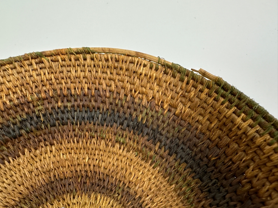 Antique American Indian Basket 7.5'W [Photo 6]