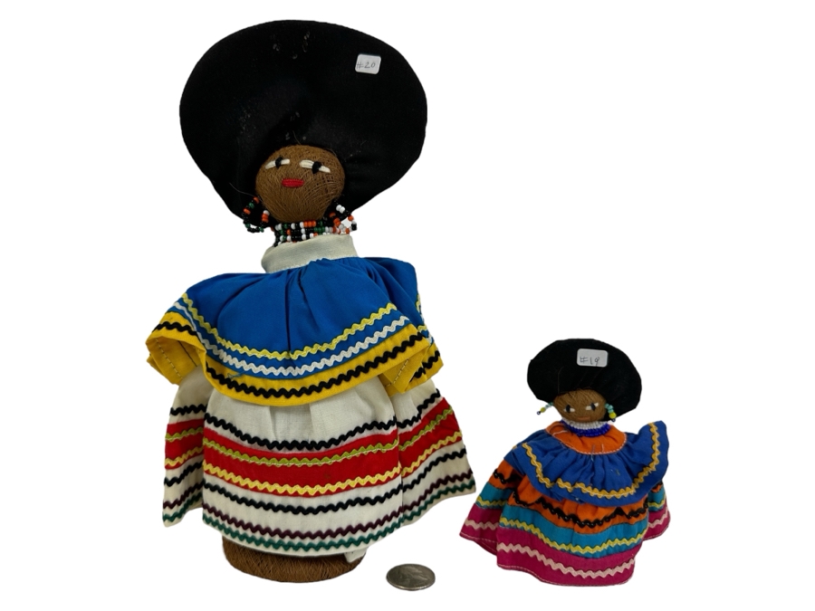 Seminole Indian Dolls 10'H, 5'H [Photo 1]