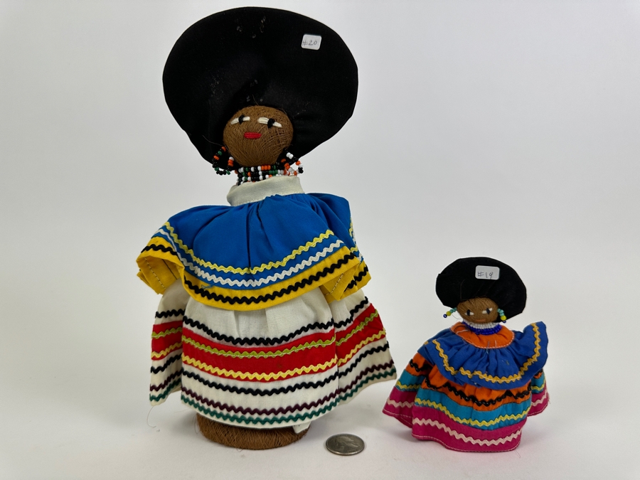 Seminole Indian Dolls 10'H, 5'H [Photo 2]