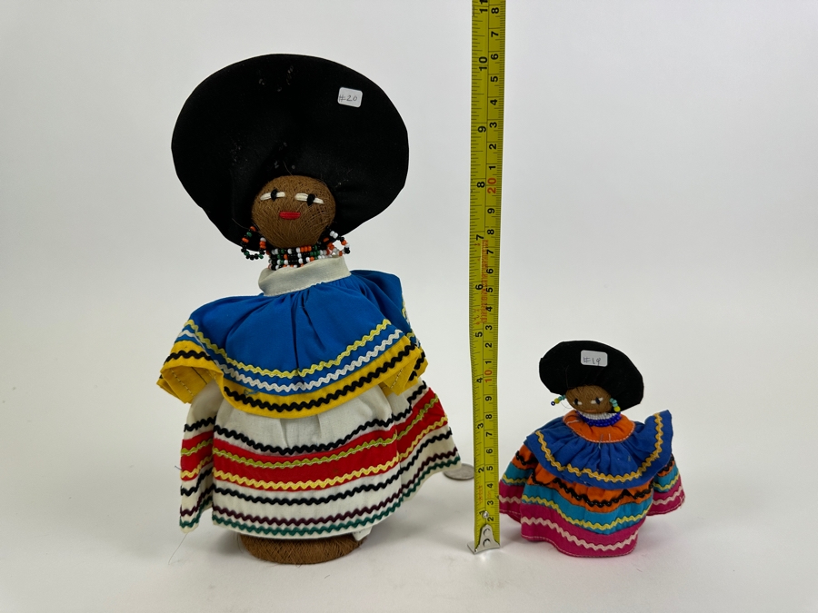 Seminole Indian Dolls 10'H, 5'H [Photo 9]