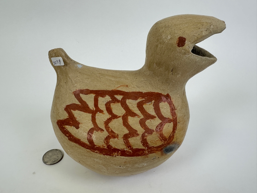 Tarahumara Pottery Bird Figurine 6'H x 5'W x 6'H [Photo 4]