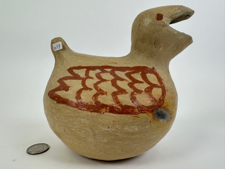 Tarahumara Pottery Bird Figurine 6'H x 5'W x 6'H [Photo 3]