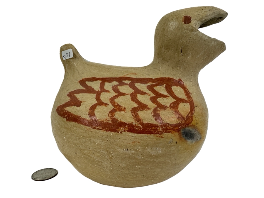 Tarahumara Pottery Bird Figurine 6'H x 5'W x 6'H [Photo 1]