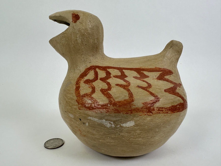 Tarahumara Pottery Bird Figurine 6'H x 5'W x 6'H [Photo 6]