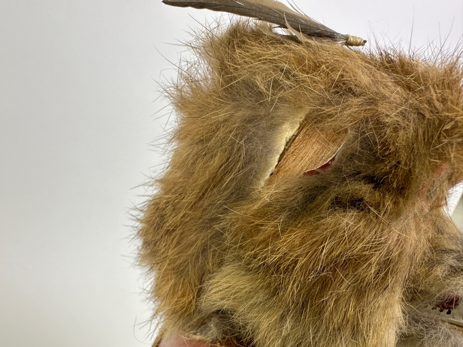 Vintage Native American Hopi Wolf Kweo Kachina Doll 11H [Photo 14]