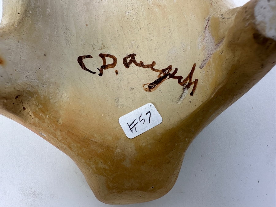 Vintage Laguna Pueblo Turtle Signed Pottery 6'W x 3.5'D x 2'H [Photo 8]