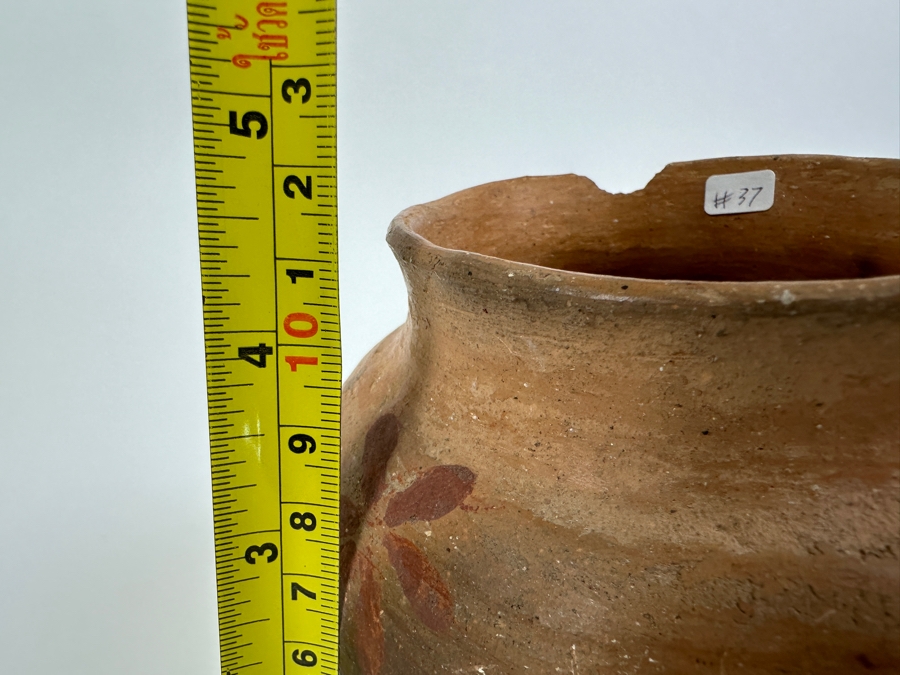 Vintage Native American Pottery Piece from The Mission Period 5'H [Photo 8]