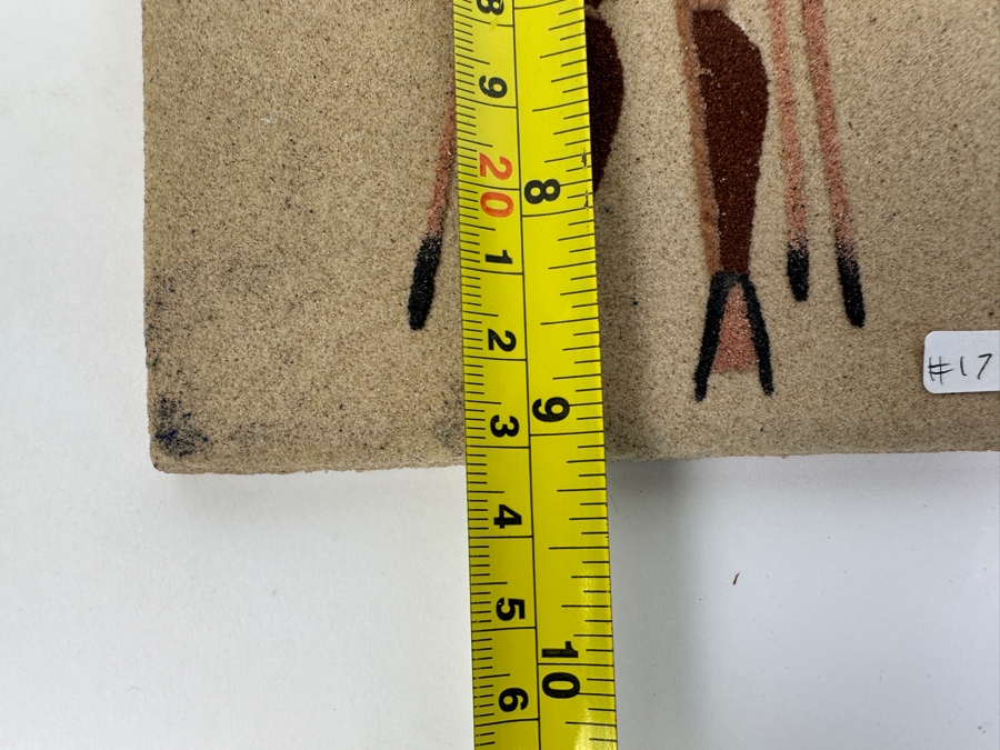 Pair Of Native American Sand Paintings 4 X 6 And 5 X 9 [Photo 13]