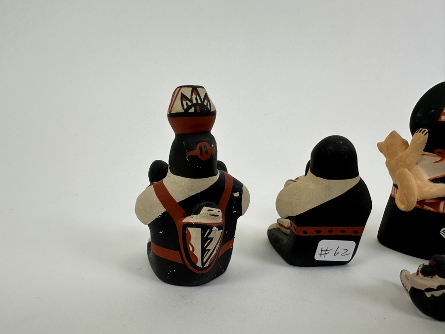 Collection Of Seven Native American Storytellers 1'H, 2'H, 3'H [Photo 15]