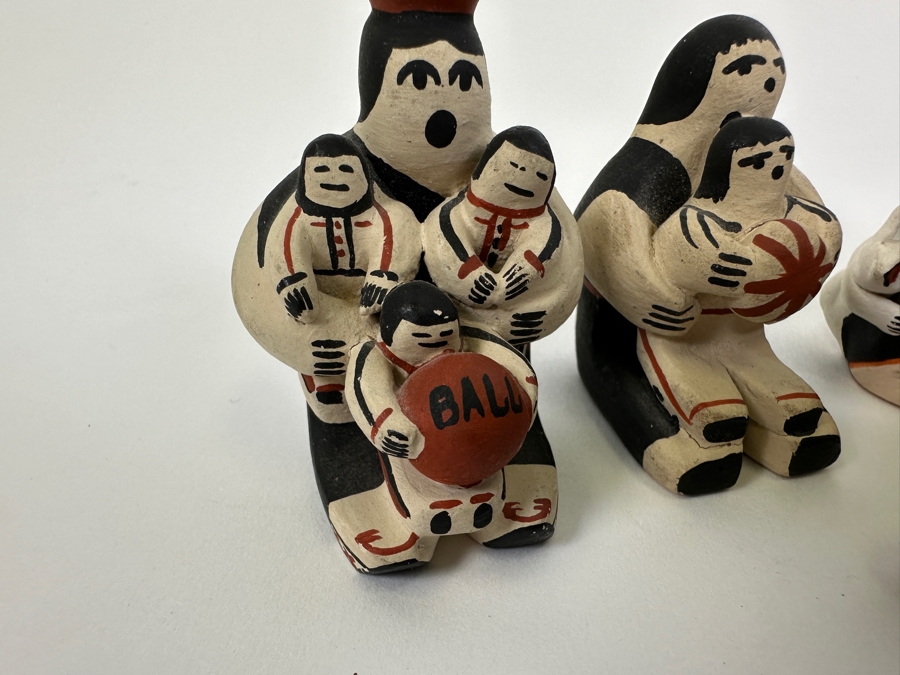 Collection Of Seven Native American Storytellers 1'H, 2'H, 3'H [Photo 4]