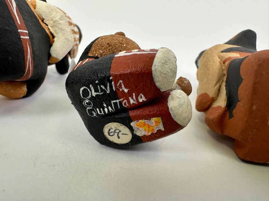 Collection Of Seven Native American Storytellers 1'H, 2'H, 3'H [Photo 17]