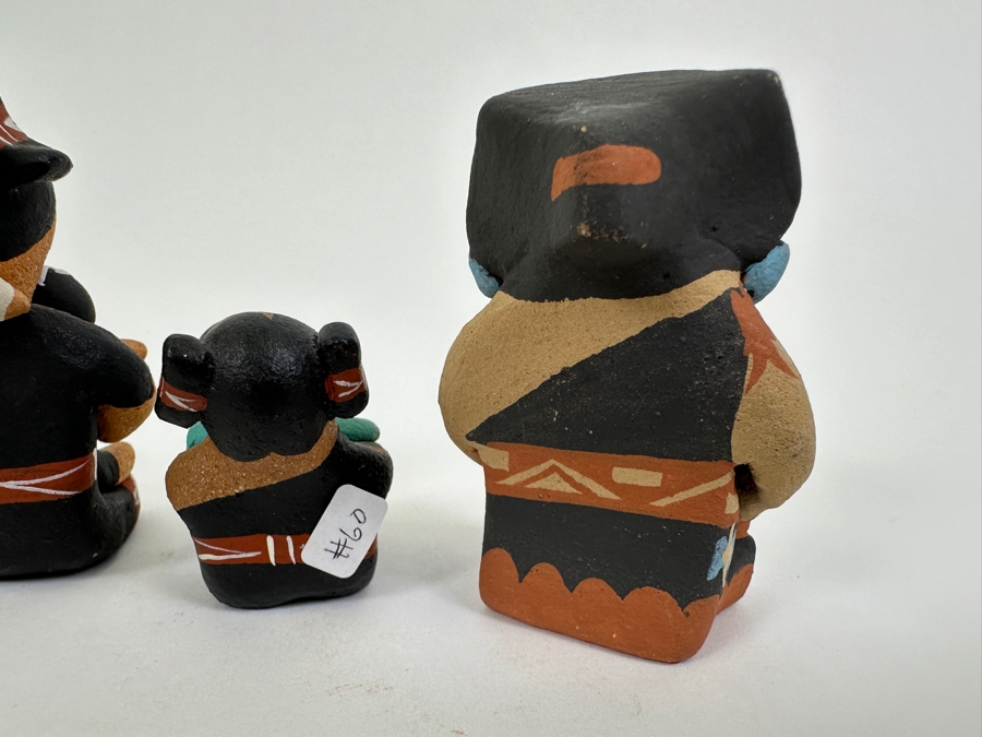 Collection Of Seven Native American Storytellers 1'H, 2'H, 3'H [Photo 13]