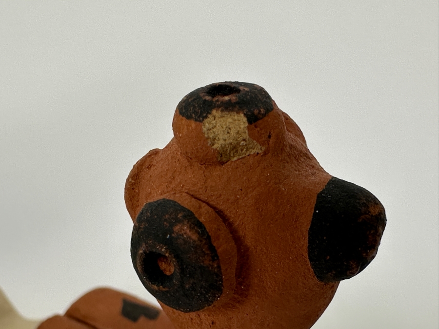 Native American Storyteller Signed C Garcia Acoma and Turtle Clay Pottery Signed R Fragua Jemez 4.25'H, 3.75'H [Photo 9]