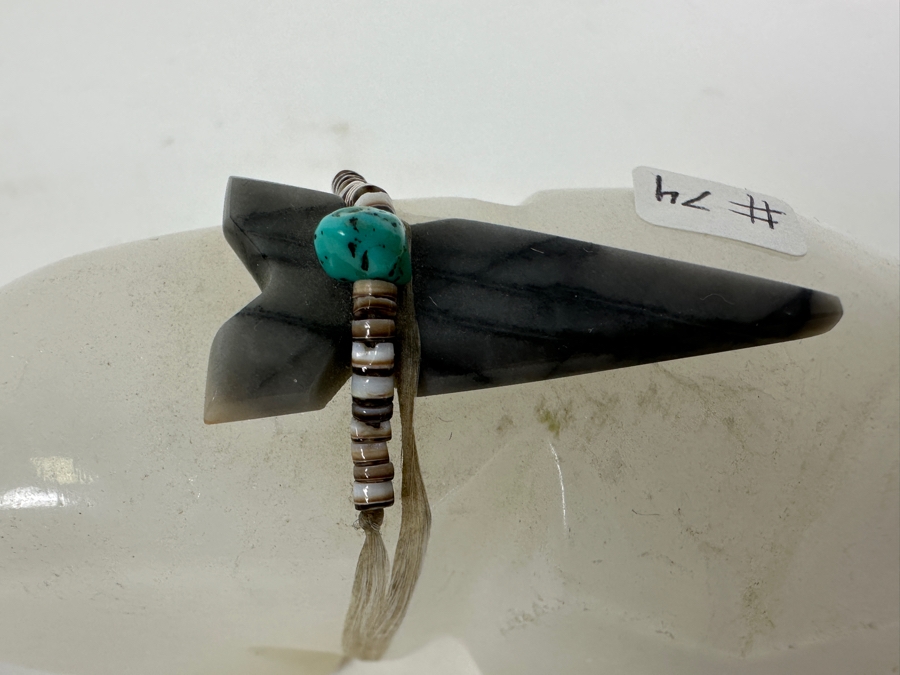 Zuni Alabaster Bear Fetishes 4.5'W, 6'W [Photo 15]