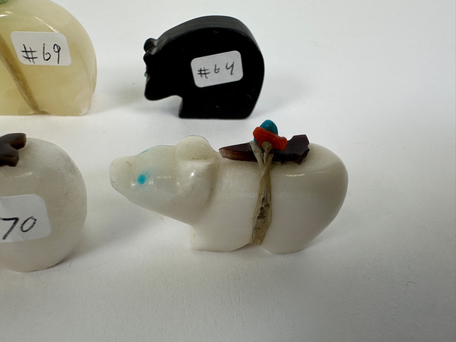 Lot of (7) Zuni Fetishes 1.25'W - 3'W [Photo 7]