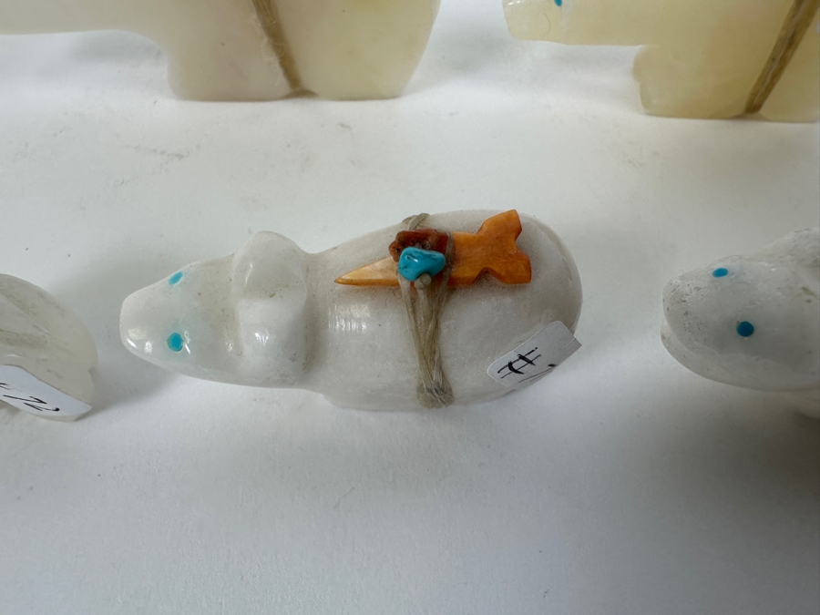 Lot of (7) Zuni Fetishes 1.25'W - 3'W [Photo 5]