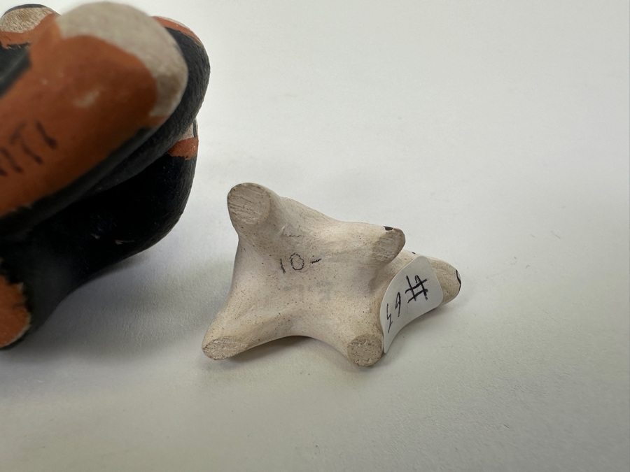 Lot of (3) Jemez Pottery Animal Figurines 3/4'H - 2'H [Photo 11]