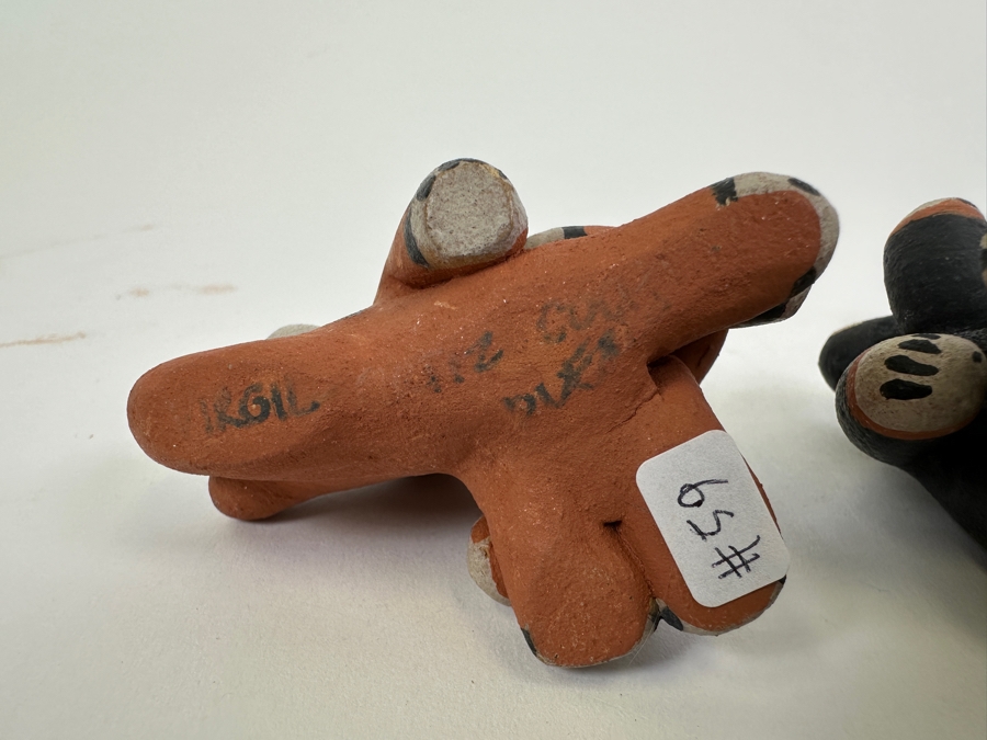 Lot of (3) Jemez Pottery Animal Figurines 3/4'H - 2'H [Photo 10]