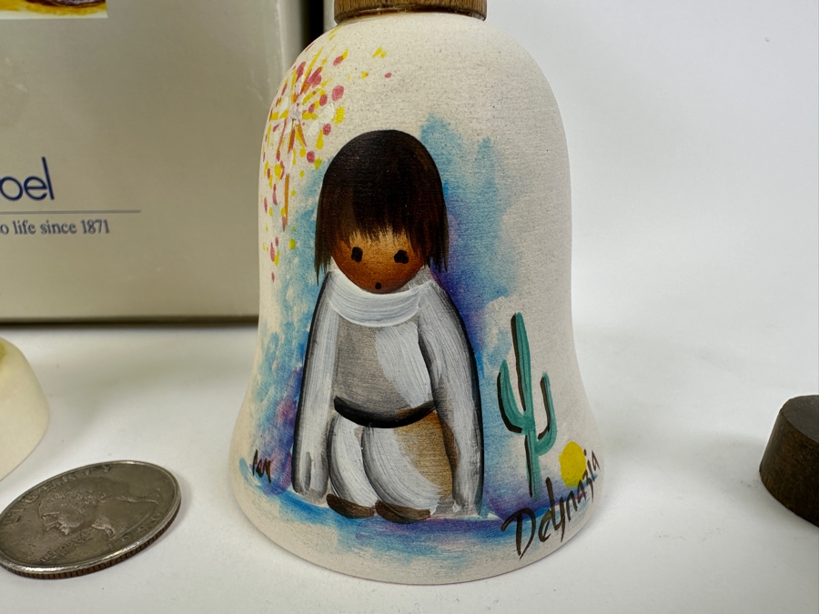 De Grazia Figurine With Box, Bell And Limited Edition Miniature Plate [Photo 5]