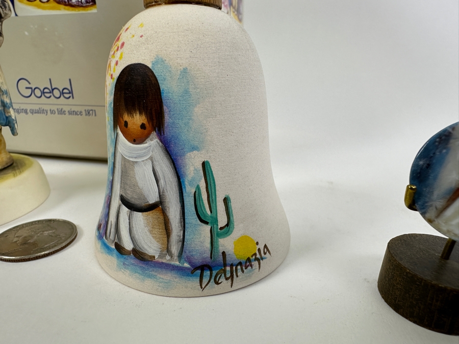 De Grazia Figurine With Box, Bell And Limited Edition Miniature Plate [Photo 6]