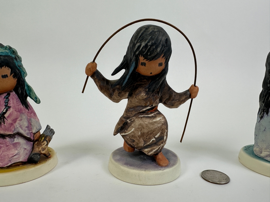 (3) De Grazia Figurines With Boxes [Photo 4]