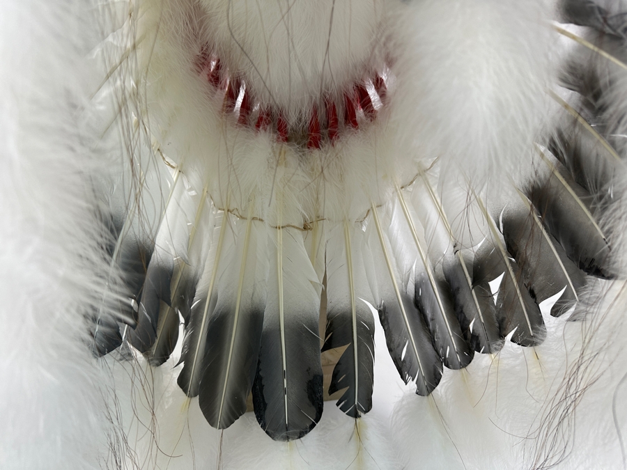 Black Cloud Warbonnet Beadwork By Marilou Navajo And Featherwork By Rosemary Navajo 18W X 31H [Photo 15]