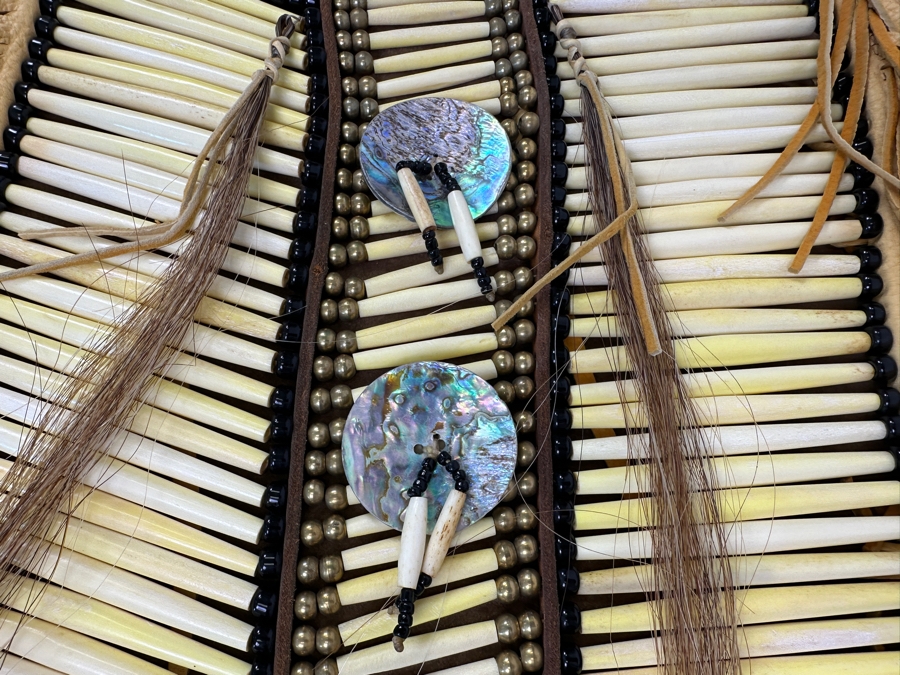 Native American Breastplate And Choker 27W X 36H [Photo 5]