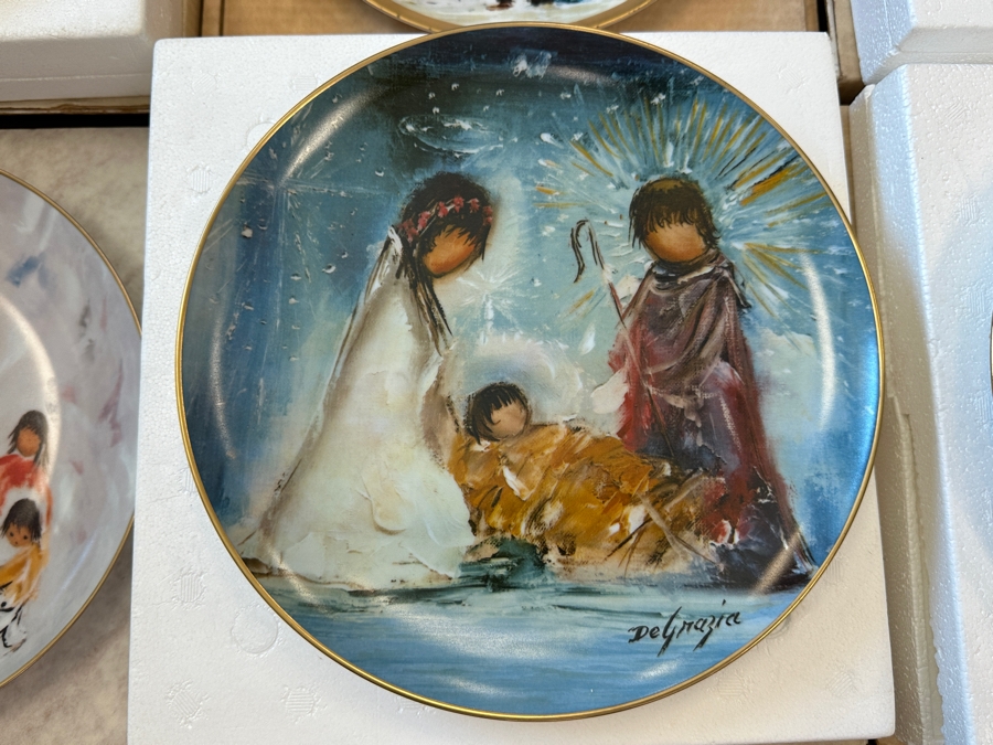 (8) De Grazia Limited Edition Collectible Plates [Photo 3]