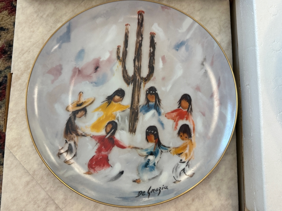 (8) De Grazia Limited Edition Collectible Plates [Photo 2]