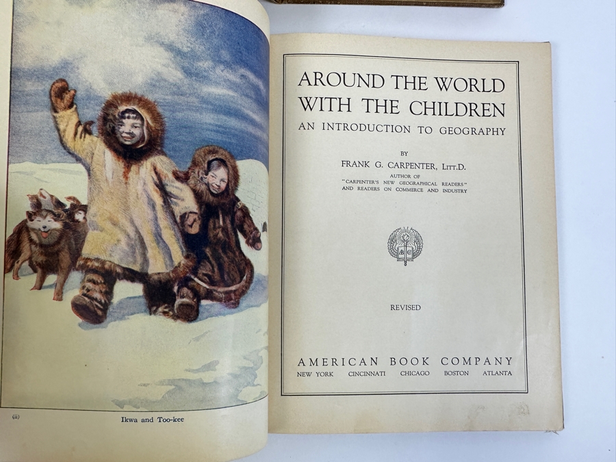 (4) Antique/Vintage Hardcover Children's Textbooks 1906-1935 [Photo 14]