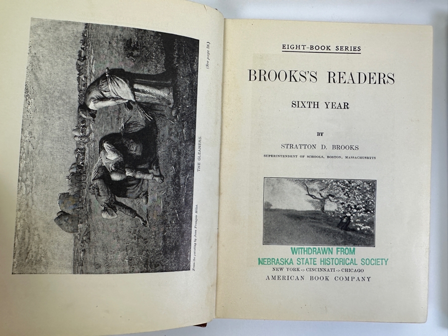 (4) Antique/Vintage Hardcover Children's Textbooks 1906-1935 [Photo 12]