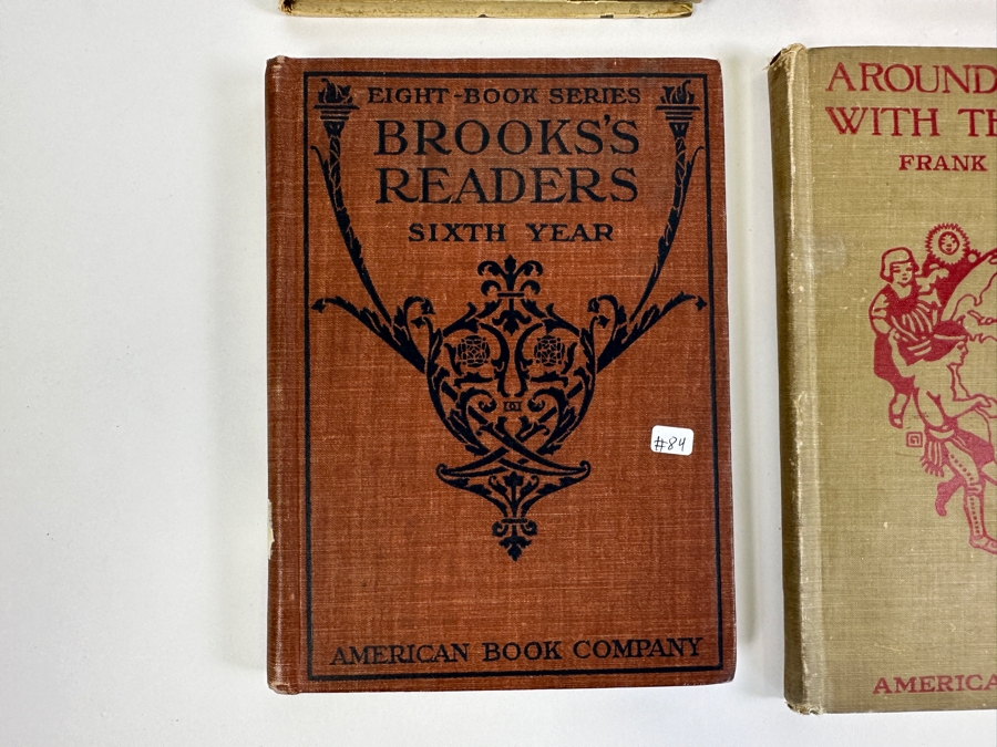 (4) Antique/Vintage Hardcover Children's Textbooks 1906-1935 [Photo 11]