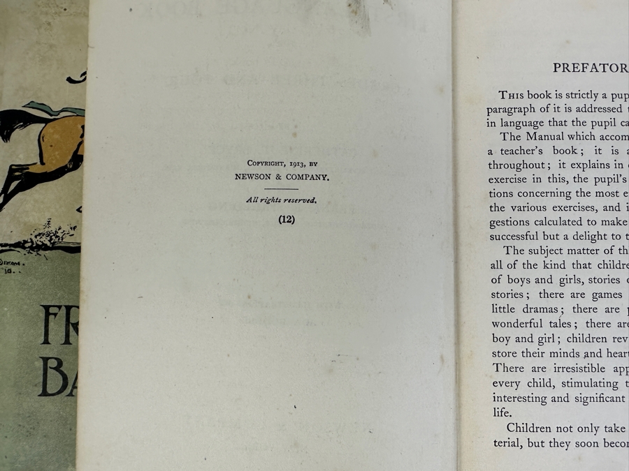 (4) Antique/Vintage Hardcover Children's Textbooks 1906-1935 [Photo 10]