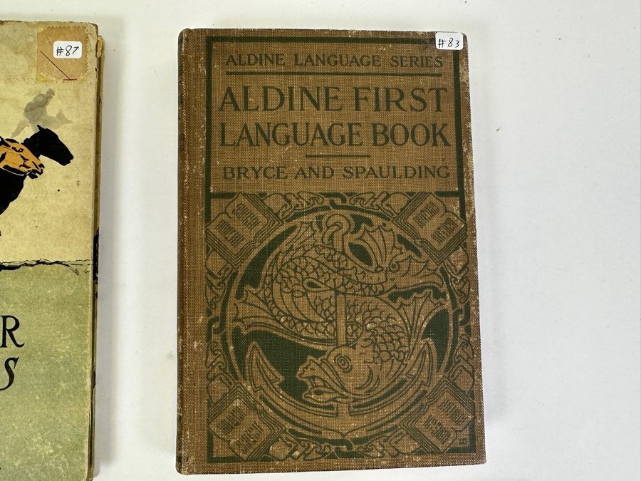 (4) Antique/Vintage Hardcover Children's Textbooks 1906-1935 [Photo 8]