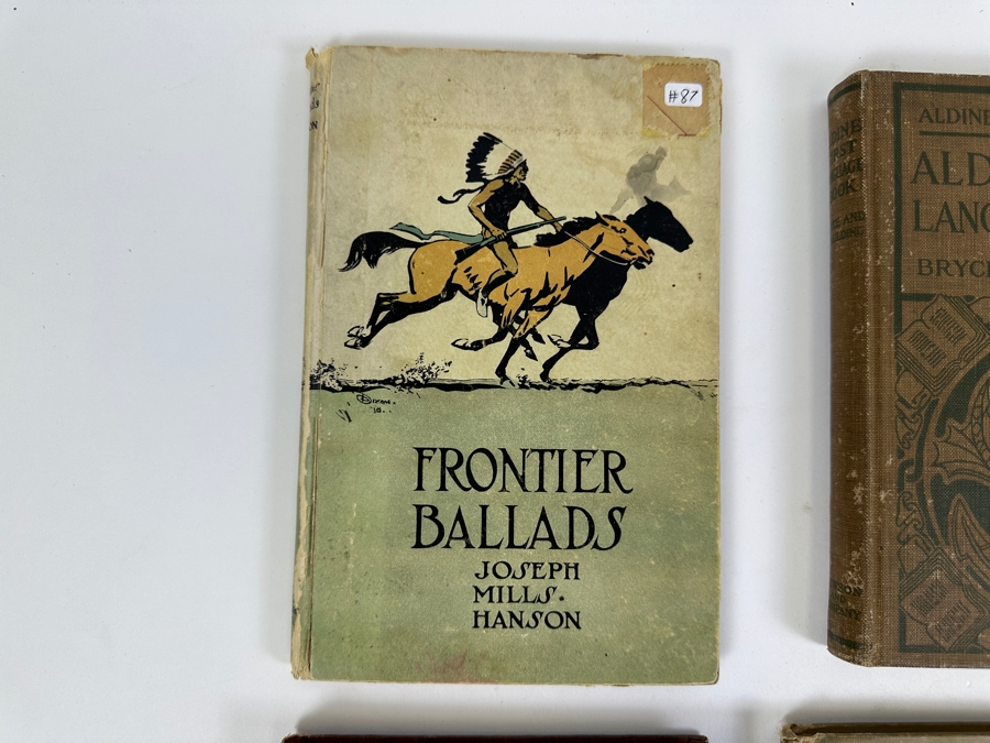 (4) Antique/Vintage Hardcover Children's Textbooks 1906-1935 [Photo 2]