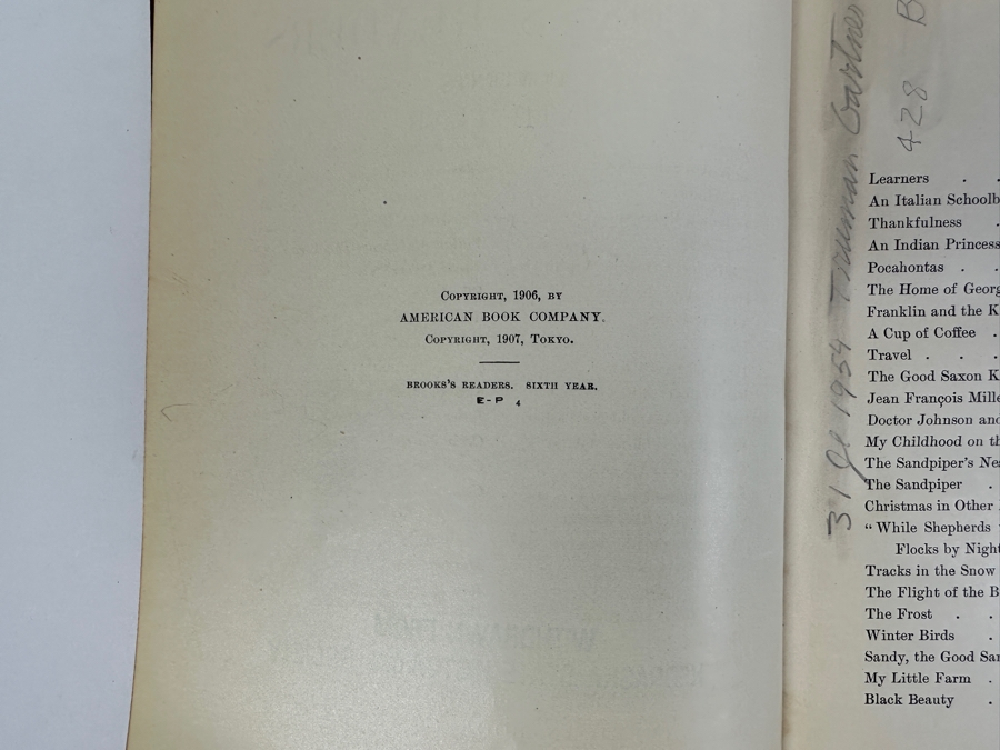 (4) Antique/Vintage Hardcover Children's Textbooks 1906-1935 [Photo 13]